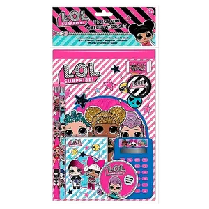Kit Escolar LOL Surprise Calculator Set de 7pzas